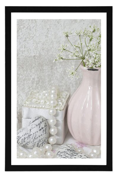 Plakat z passe-partout luksusowe Shabby Chic zacisze