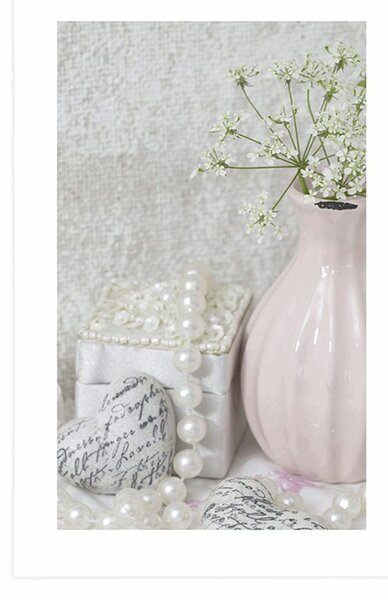 Plakat z passe-partout luksusowe Shabby Chic zacisze