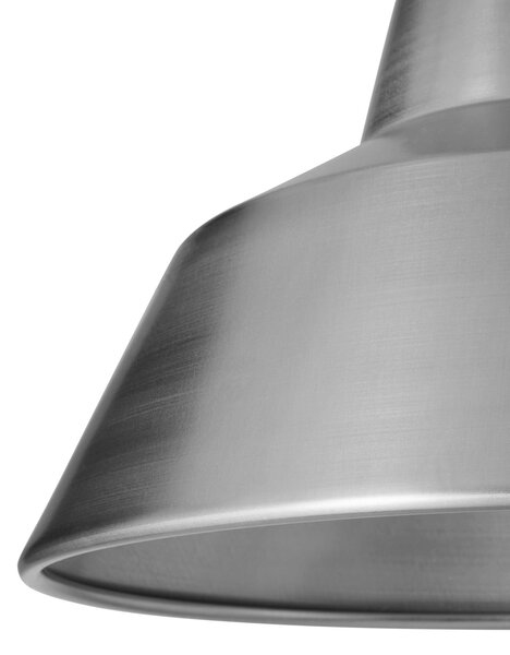 Lampa Wisząca Made By Hand, Workshop W3, ściemnialny, szary, jadalnia, aluminium, design