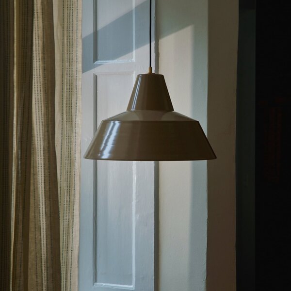 Lampa Wisząca Made By Hand, Workshop W4, ściemnialny, brąz rdzawy, jadalnia, aluminium, design