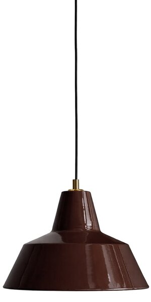 Lampa Wisząca Made By Hand, Workshop W3, ściemnialny, brąz rdzawy, jadalnia, aluminium, design