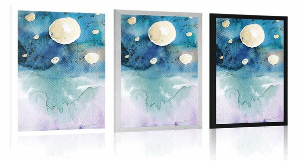 Plakat Nocne niebo