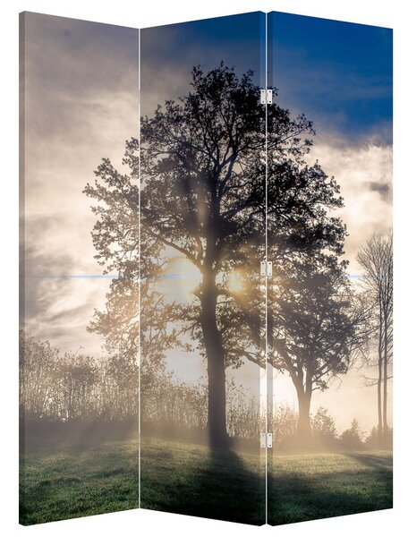 Parawan - Drzewo we mgle (126x170 cm)
