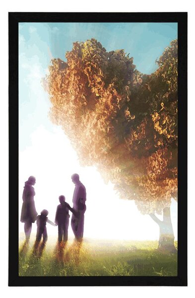 Plakat w rodzinnej atmosferze