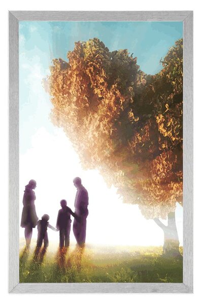 Plakat w rodzinnej atmosferze