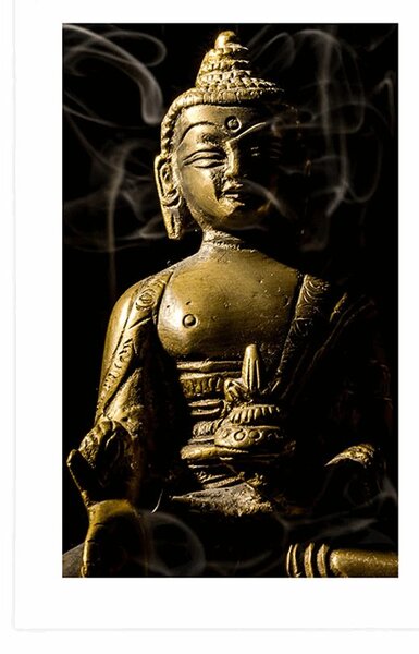Plakat z passe-partout Statua Buddy