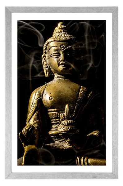 Plakat z passe-partout Statua Buddy