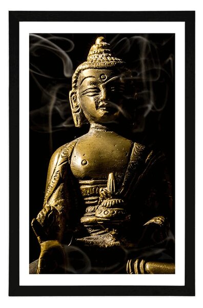 Plakat z passe-partout Statua Buddy