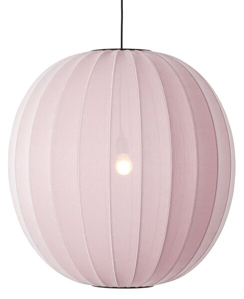 Lampa Wisząca Made By Hand, pudrowy róż, jadalnia, aluminium