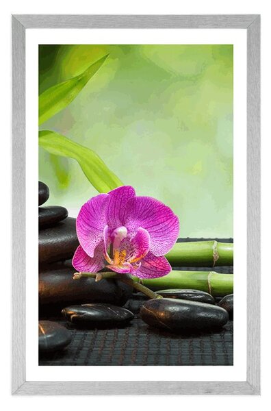 Plakat z passe-partout Feng Shui martwa natura