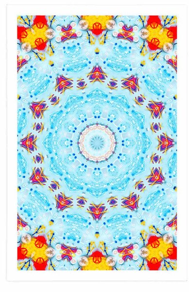 Plakat ciekawa Mandala