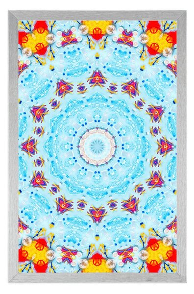 Plakat ciekawa Mandala