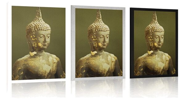 Plakat Budda i jego odbicie