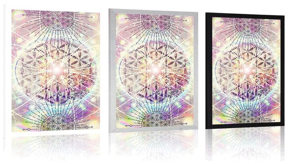 Plakat Mandala w ciekawym designie
