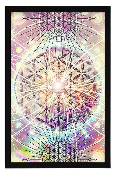 Plakat Mandala w ciekawym designie