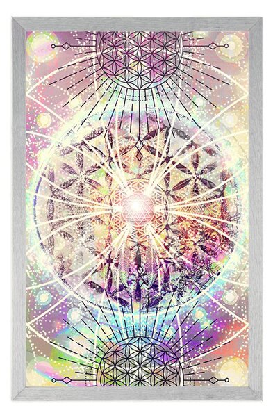 Plakat Mandala w ciekawym designie