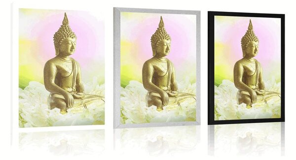 Plakat harmonia buddyzmu