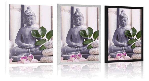 Plakat wellness Budda