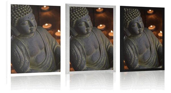Plakat Budda pełen harmonii