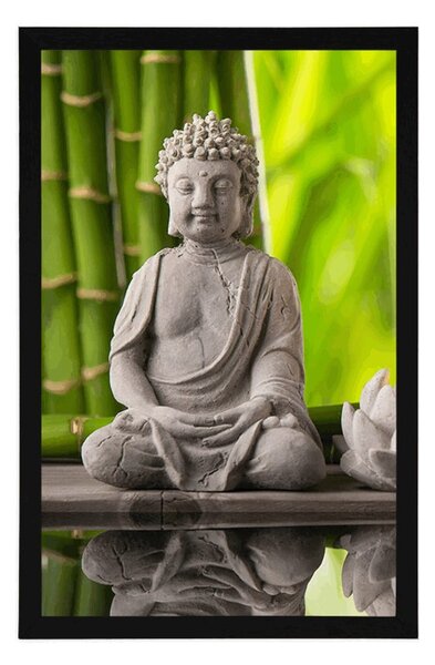 Plakat harmonijny Budda