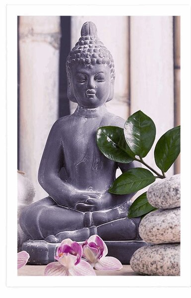 Plakat wellness Budda