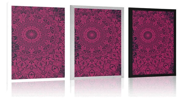 Plakat stylowa Mandala