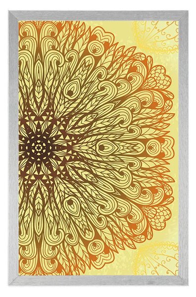 Plakat unikalny ornament etniczny