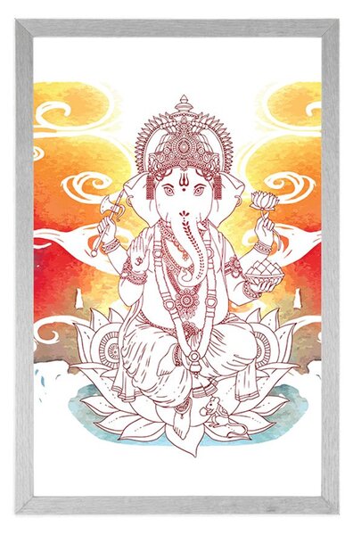 Plakat hinduski Ganesha