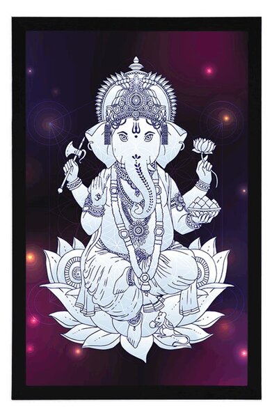 Plakat Buddyjski Ganesha