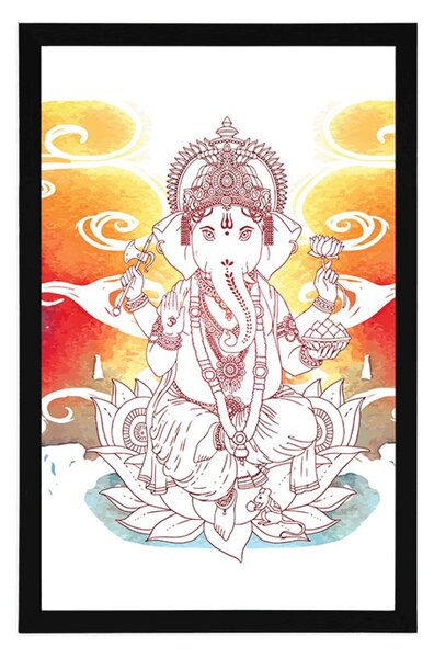 Plakat hinduski Ganesha