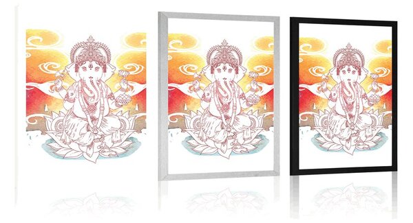 Plakat hinduski Ganesha