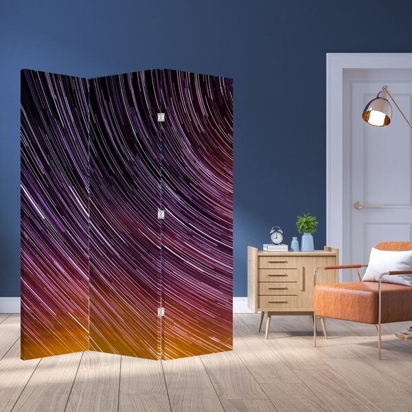 Parawan - Rozmyte gwiazdy na niebie (126x170 cm)