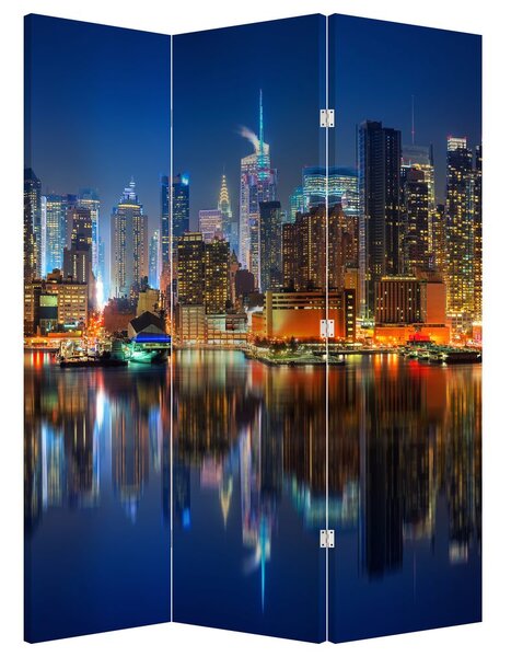 Parawan - Manhattan nocą (126x170 cm)