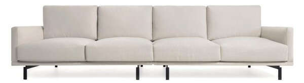 Beżowa sofa z tkaniny szenilowej 334 cm Galene – Kave Home