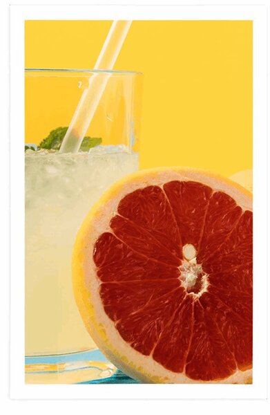 Plakat owocowa lemoniada