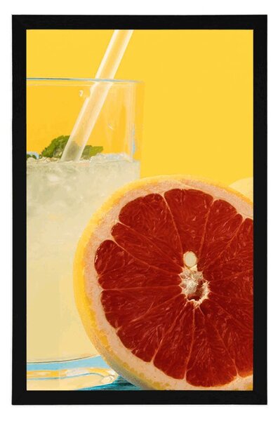 Plakat owocowa lemoniada