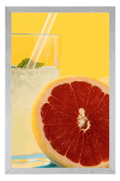 Plakat owocowa lemoniada