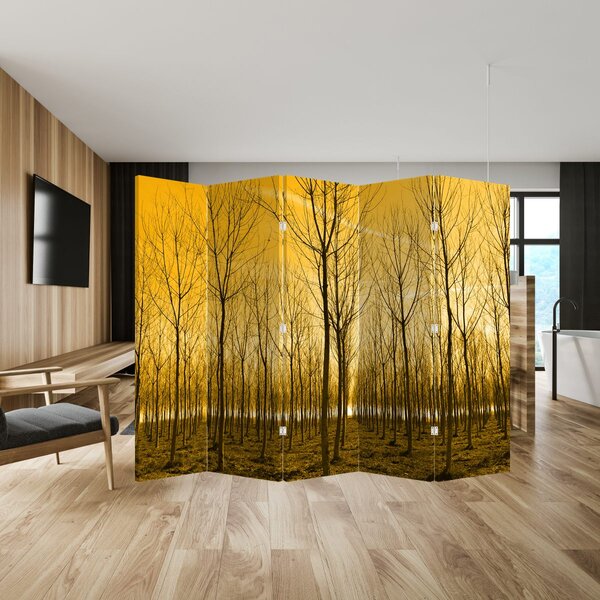 Parawan - Las o zachodzie Słońca (210x170 cm)