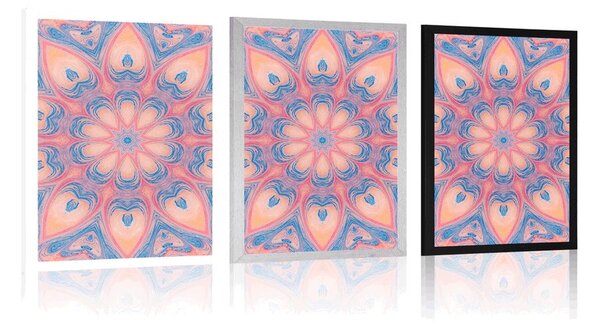 Plakat hipnotyczna Mandala