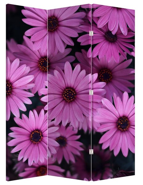 Parawan - Różowe kwiaty (126x170 cm)