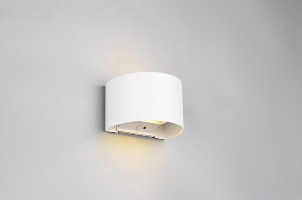 Lampa zewnętrzna ścienna LED z czujnikiem ruchu (wysokość 10 cm) Talent – Reality