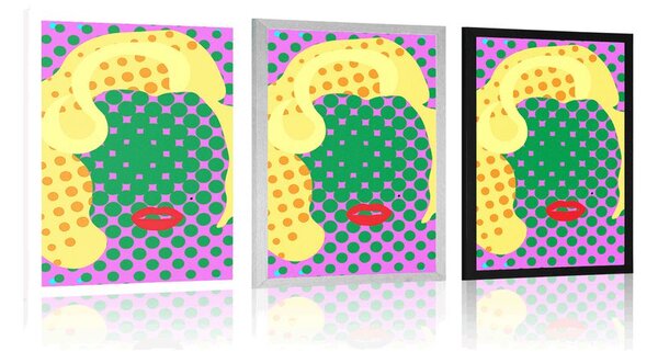 Plakat Marilyn Monroe w stylu pop-art