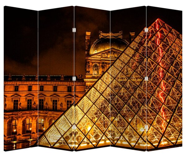 Parawan - Luwr w Paryżu (210x170 cm)