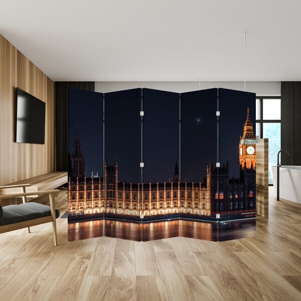 Parawan - Big Ben w Londynie (210x170 cm)