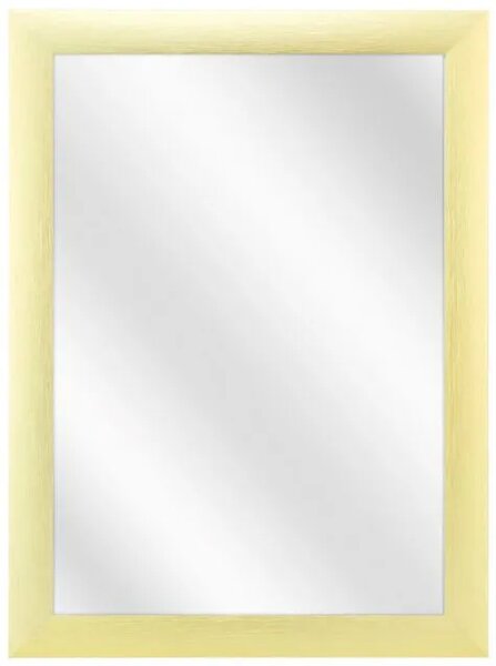Złote lustro w ramie aluminiowej A2-D12