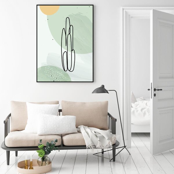 Plakat - Kaktus (A4)