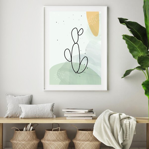 Plakat - Kaktus (A4)