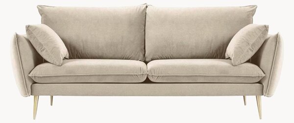 Sofa z aksamitu Elio (3-osobowa)
