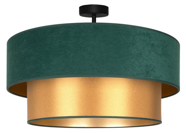 Lampa Sufitowa Duolla, Dorina, zielony, kuchnia, tkanina | tekstylia, młodzieżowy