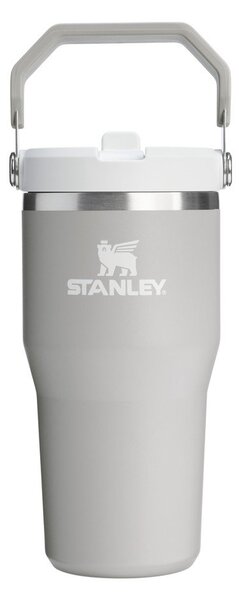 Jasnoszary termos ze stali nierdzewnej 600 ml IceFlow™ Flip Straw 2.0 Tumbler Ash – Stanley